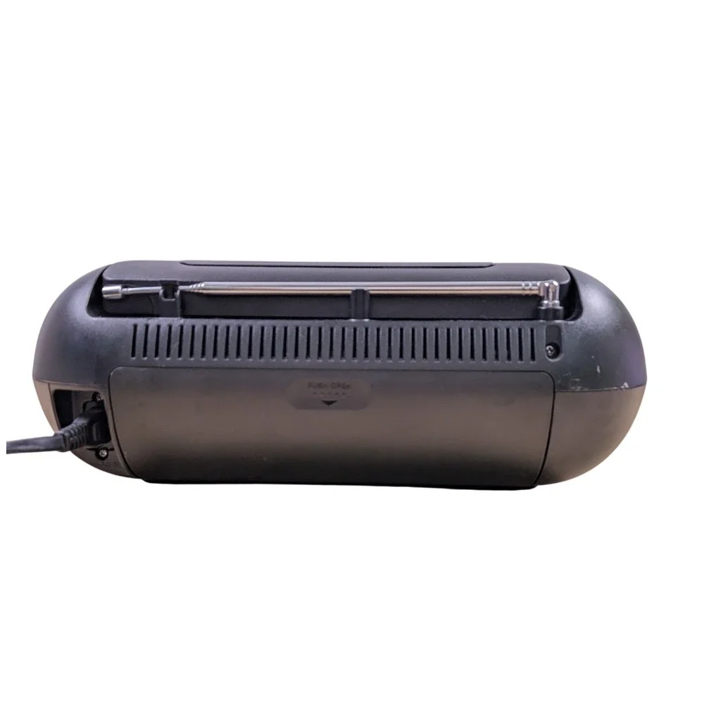 Sony CD Boombox Personal Audio System ZS-RS60BT Black Bluetooth USB FM/AM Radio